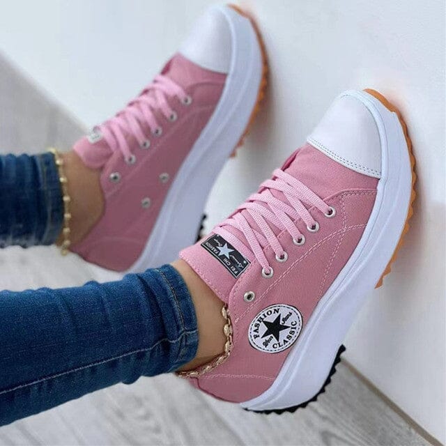 Breathable women's sneakers – ergonomic leather design, for all-day comfort - Image 3