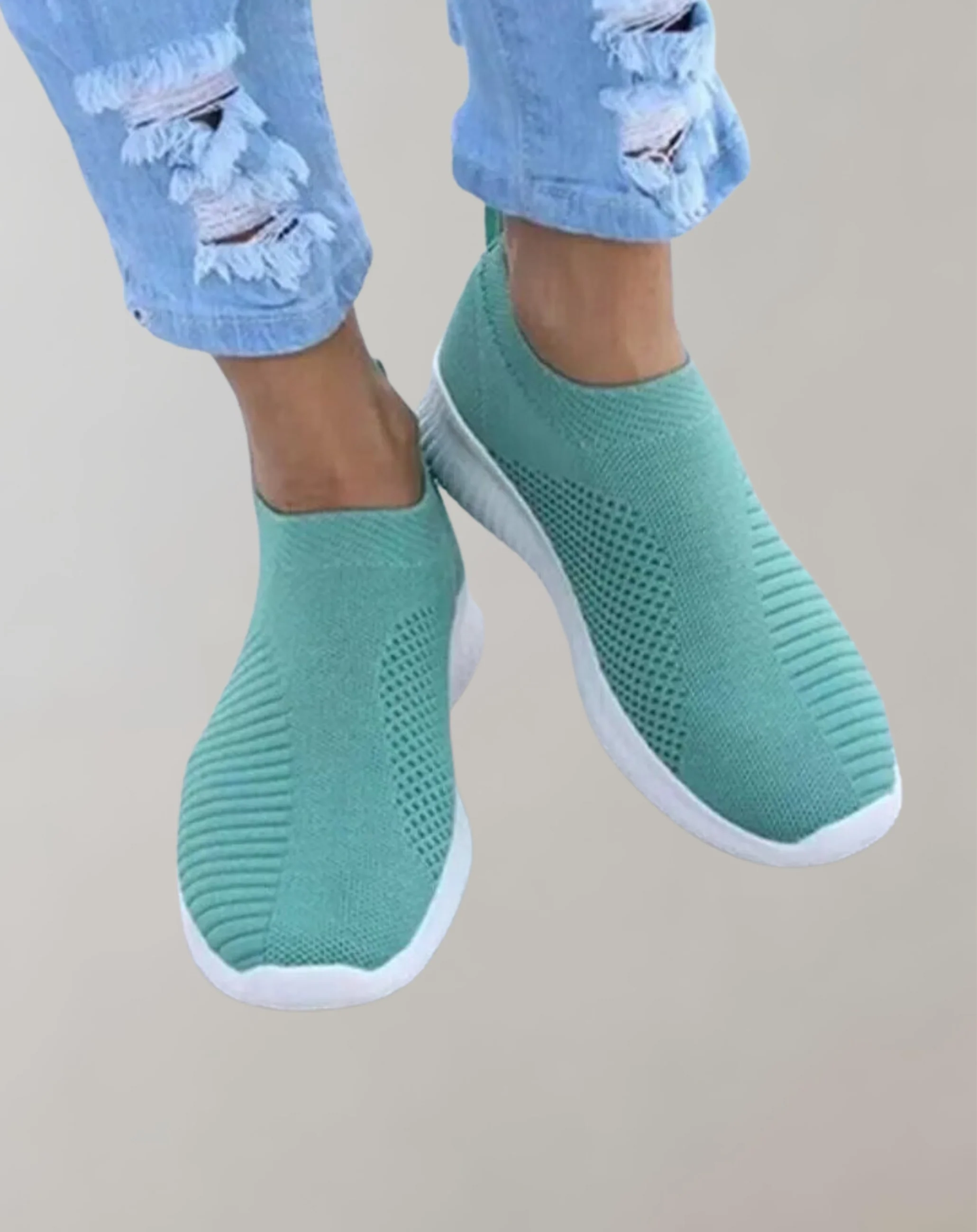 Breathable women's sneakers – lightweight mesh upper, for active lifestyle - Image 5
