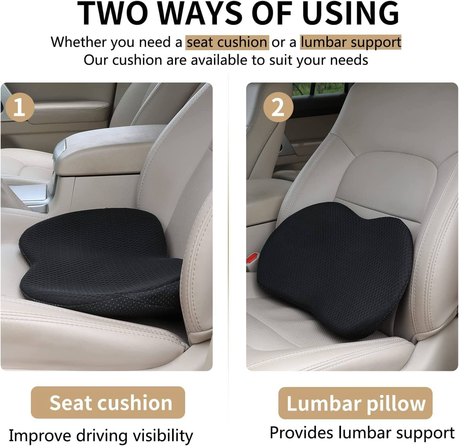 Car Booster Seat Cushion Memory Foam 3.5 Inch Posture - Image 10