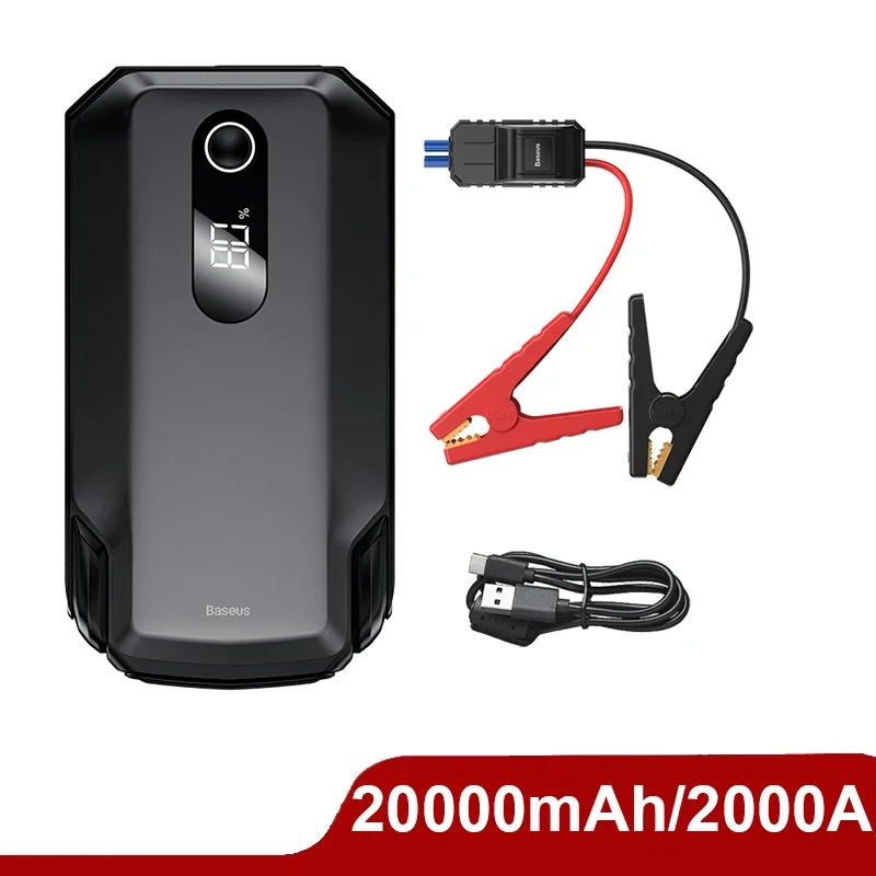 Car Jump Starter 800A Portable Power Bank For Auto Emergency Booster, Fall 2025 Road Trip Ready - Image 8