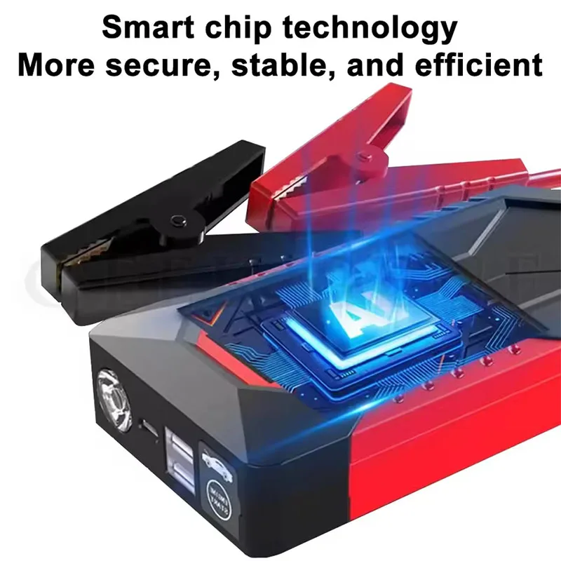Car Jump Starter Power Bank 18000mAh 1200A Peak Emergency Booster for 12V Vehicles Fall 2025 Road Trip Safety - Image 2