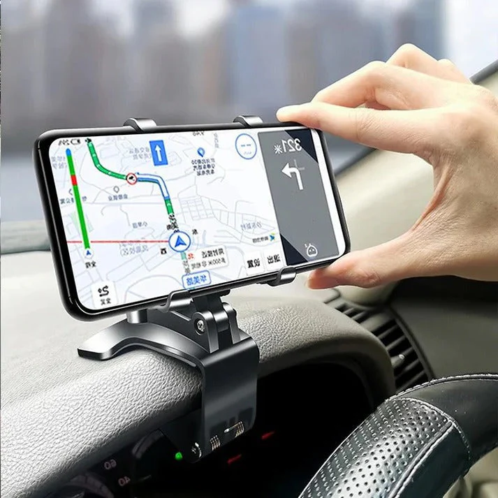 Car Phone Holder 360 Rotation Mount Quick Clamp Dashboard Phone Mount TikTok Viral Fall 2025 Gift Idea - Image 3