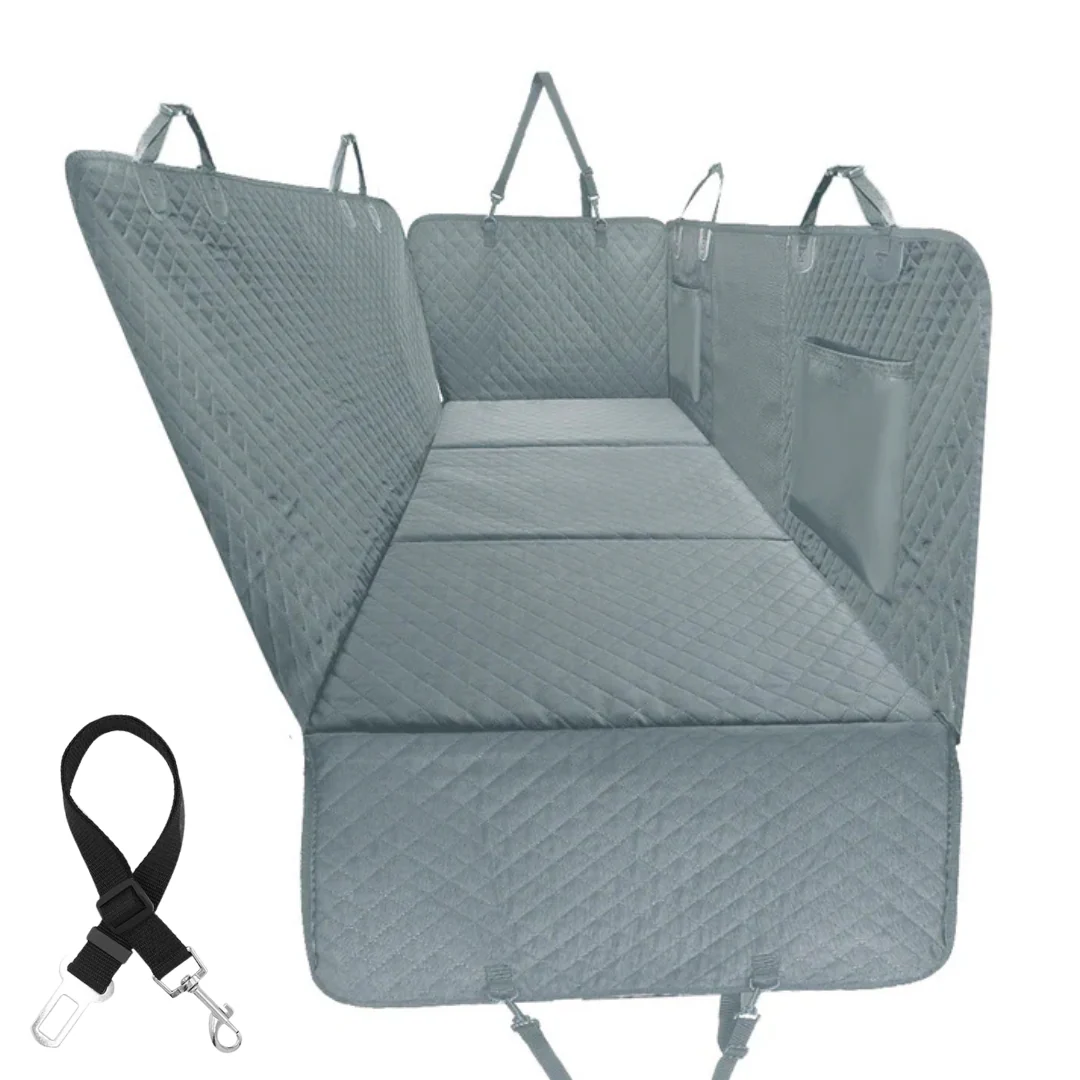 Car Seat Cover Hammock Waterproof Protector With Storage Pockets And Mesh Window For Cars And Trucks Fall 2025 Gift - Image 10