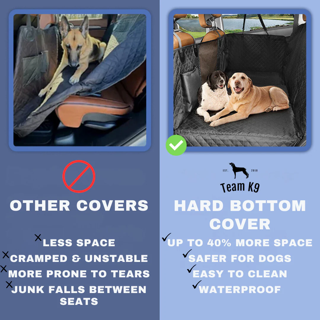Car Seat Cover Hammock Waterproof Protector With Storage Pockets And Mesh Window For Cars And Trucks Fall 2025 Gift - Image 28