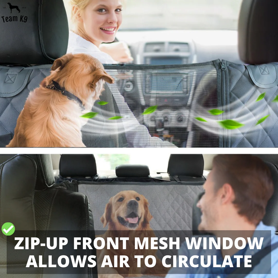 Car Seat Hammock Cover, Waterproof Non Slip Backseat Protector With Pockets, Free Safety Belt, Fall 2025 Travel - Image 19