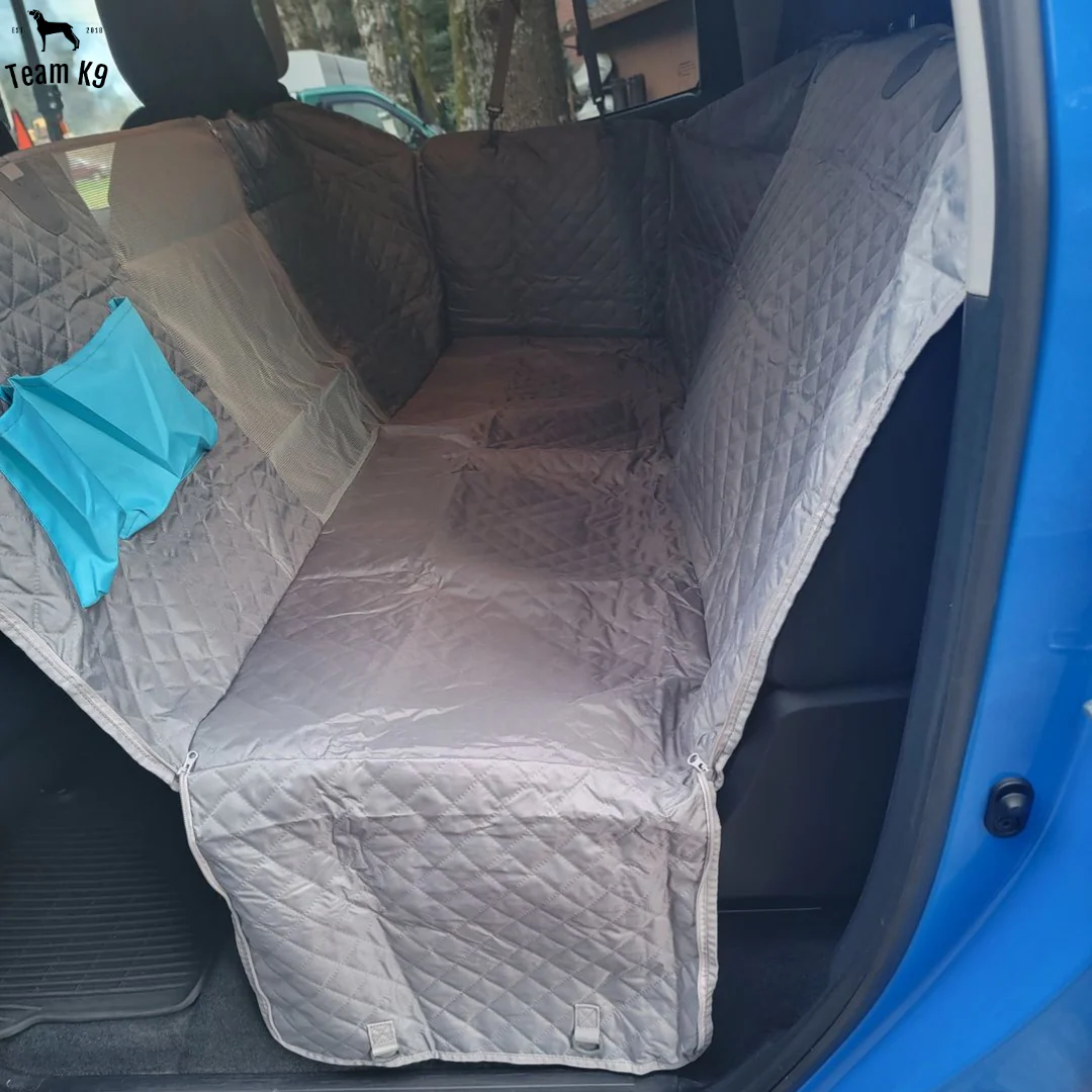 Car Seat Hammock Cover, Waterproof Non Slip Backseat Protector With Pockets, Free Safety Belt, Fall 2025 Travel - Image 30