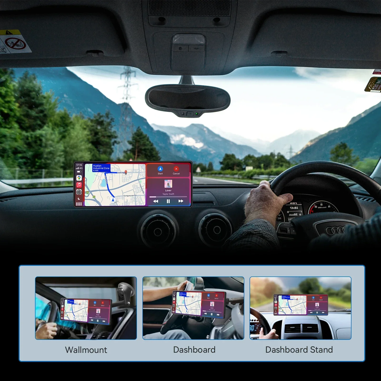 Car Stereo 10.26-Inch Universal Wireless CarPlay Android Auto Multimedia Player Fall 2025 Gift - Image 6