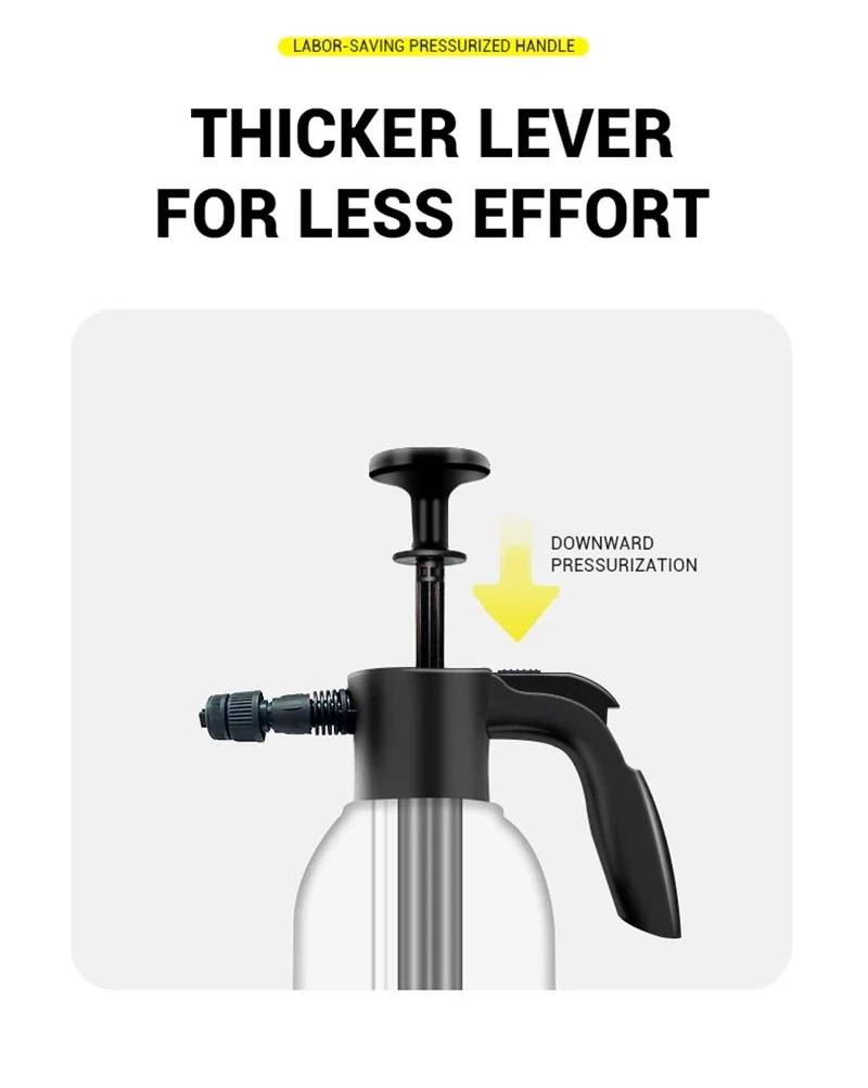 Car Wash Foam Sprayer Bottle Manual Air Pressure Gun - Image 11