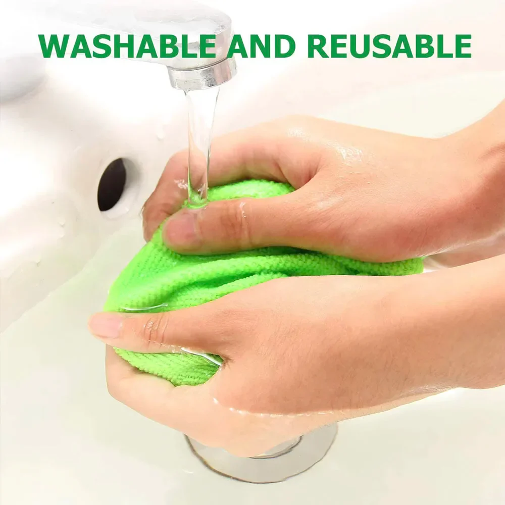Car Window Cleaner Kit Glass Cleaning Tool Microfiber Telescopic Handle Spring 2026 Streak Free Glass - Image 6