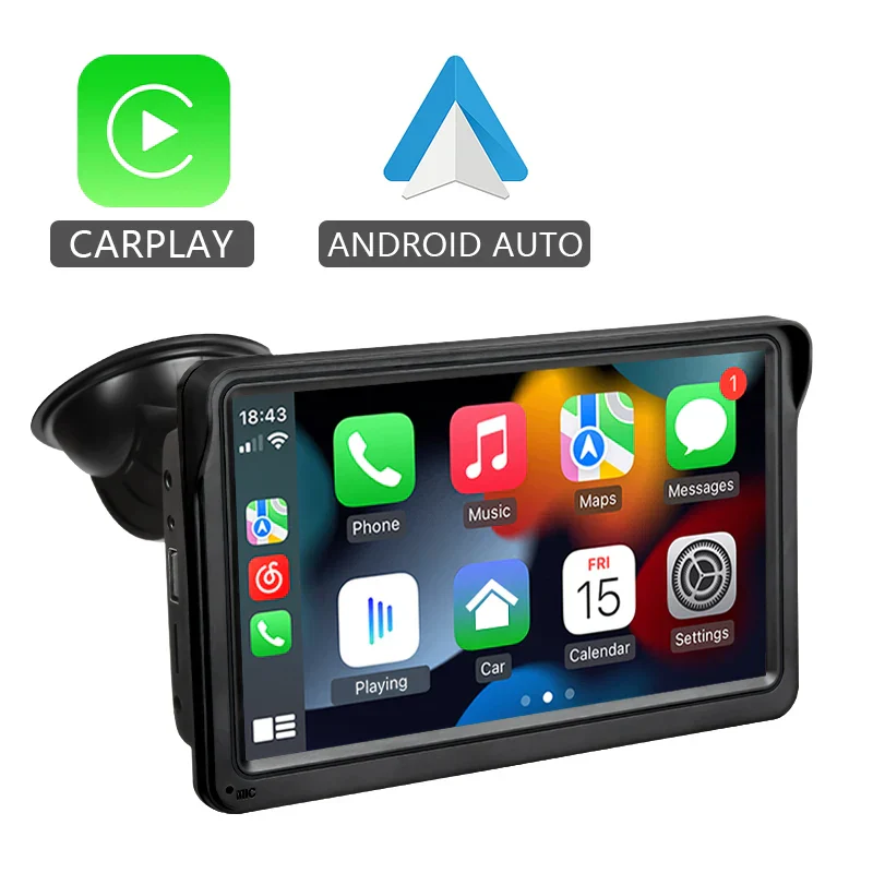 CarPlay Wireless Head Unit 7 Inch In Dash Car Stereo Universal Touch Screen Wireless Android Auto Fall 2025 - Image 7