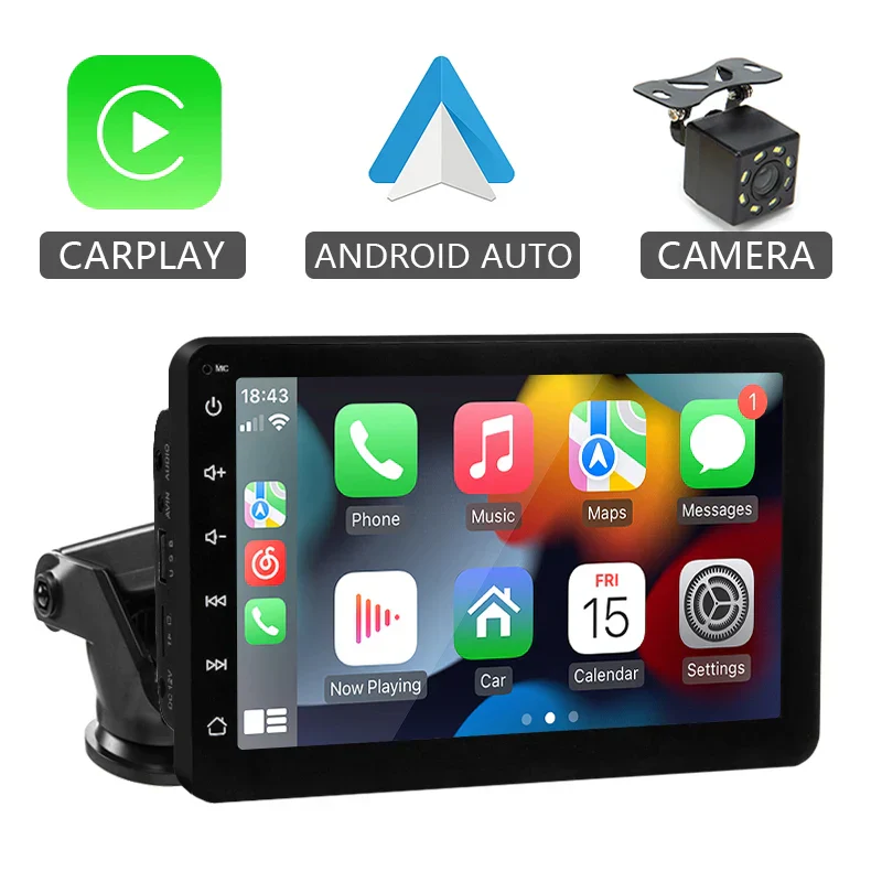 CarPlay Wireless Head Unit 7 Inch In Dash Car Stereo Universal Touch Screen Wireless Android Auto Fall 2025 - Image 8