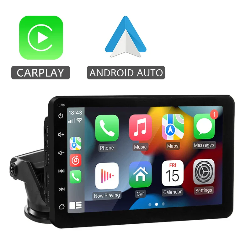 CarPlay Wireless Head Unit 7 Inch In Dash Car Stereo Universal Touch Screen Wireless Android Auto Fall 2025 - Image 9