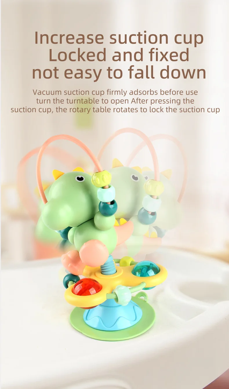 Baby Soothing Rattle Suction Cup Newborn Sensory Toys - Image 13