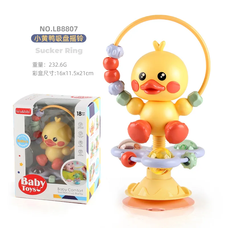 Baby Soothing Rattle Suction Cup Newborn Sensory Toys - Image 21