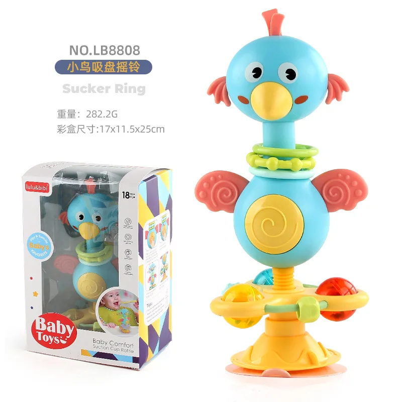 Baby Soothing Rattle Suction Cup Newborn Sensory Toys - Image 24