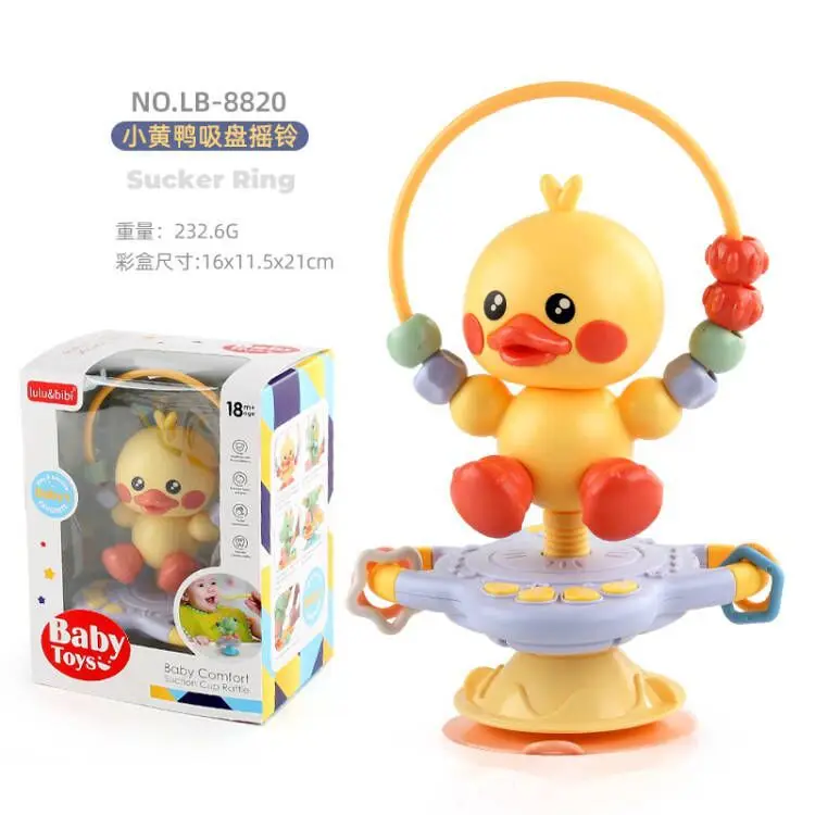 Baby Soothing Rattle Suction Cup Newborn Sensory Toys - Image 25