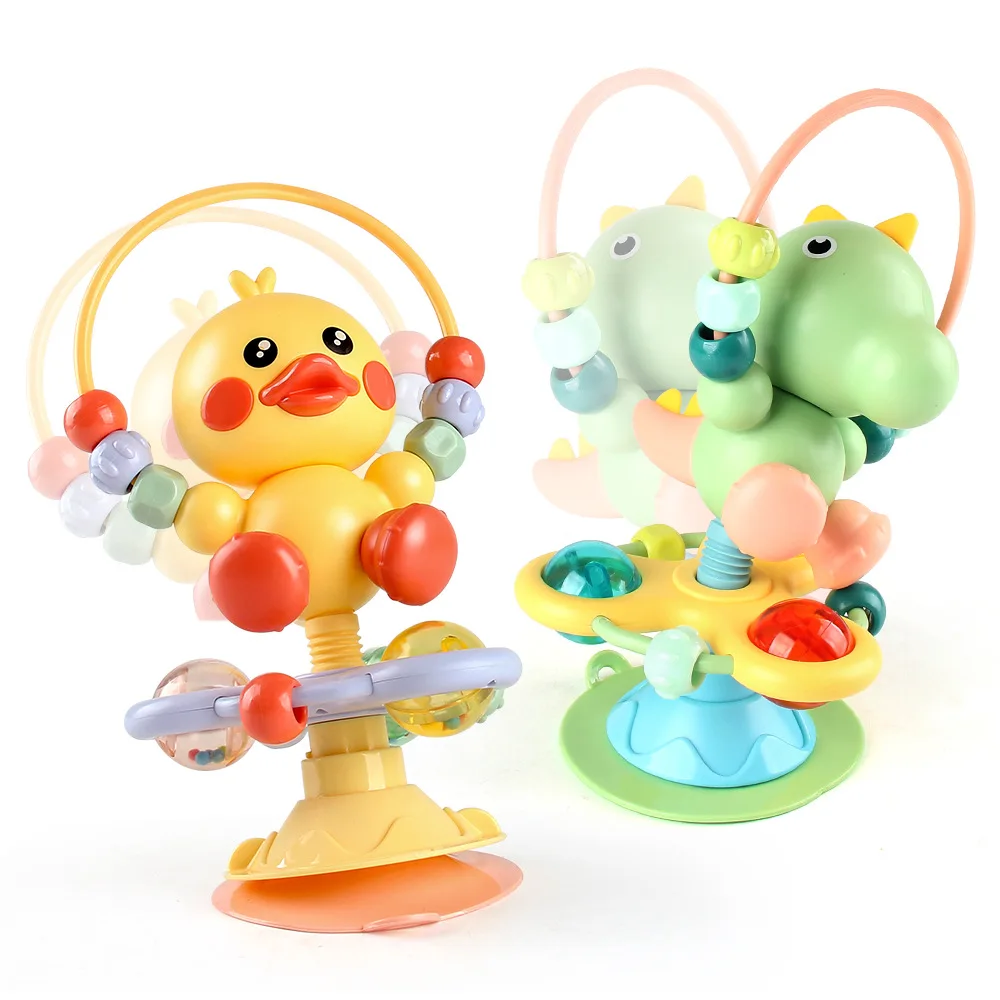 Baby Soothing Rattle Suction Cup Newborn Sensory Toys - Image 3