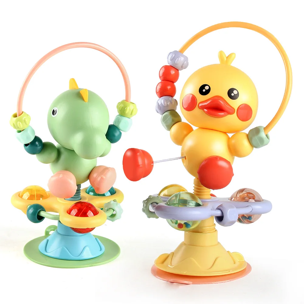 Baby Soothing Rattle Suction Cup Newborn Sensory Toys - Image 4