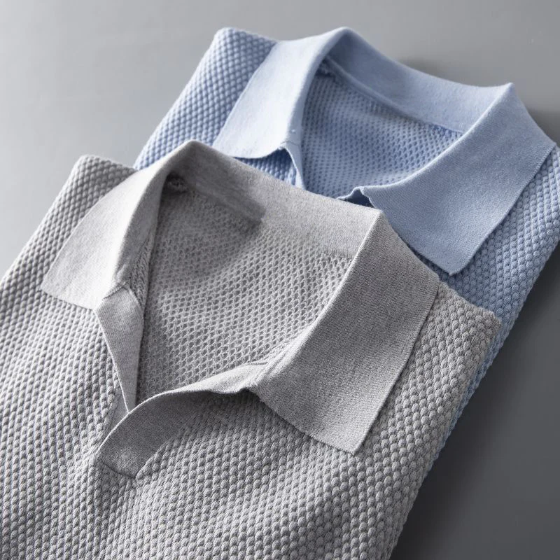 Casual Men's Polo Shirt in Soft Cotton, Short Sleeve, Perfect Fit for Versatile Everyday Style - Image 5