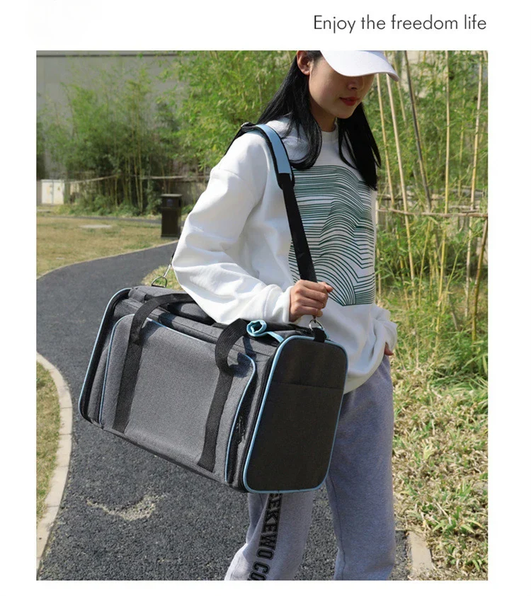 Cat Backpack Breathable Foldable Pet Carrier Outdoor Travel 2025 Large Capacity Ventilated Comfort Fold Flat Storage - Image 9