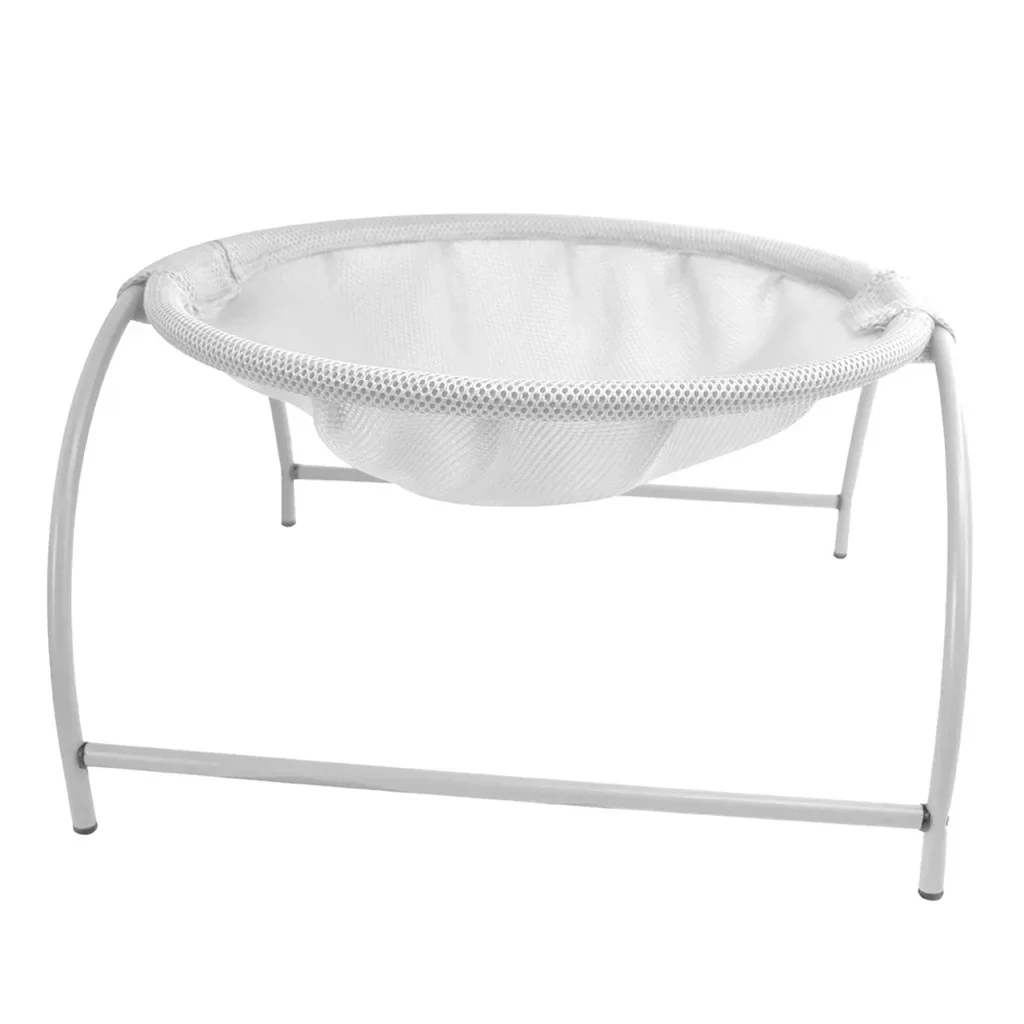 Cat Bed Breathable Cooling Hammock Cot Elevated Pet Sofa Summer 2025 Cozy Sturdy Metal Frame Nap Lounger - Image 8