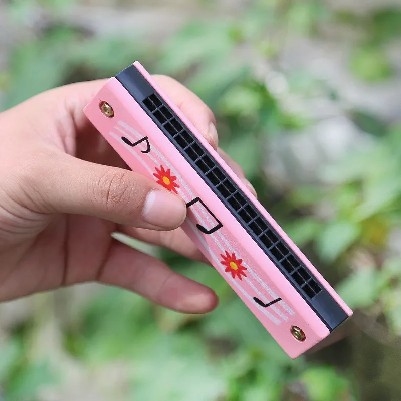 Children Wooden Harmonica Music Toys for Kindergarten Beginners - Image 4
