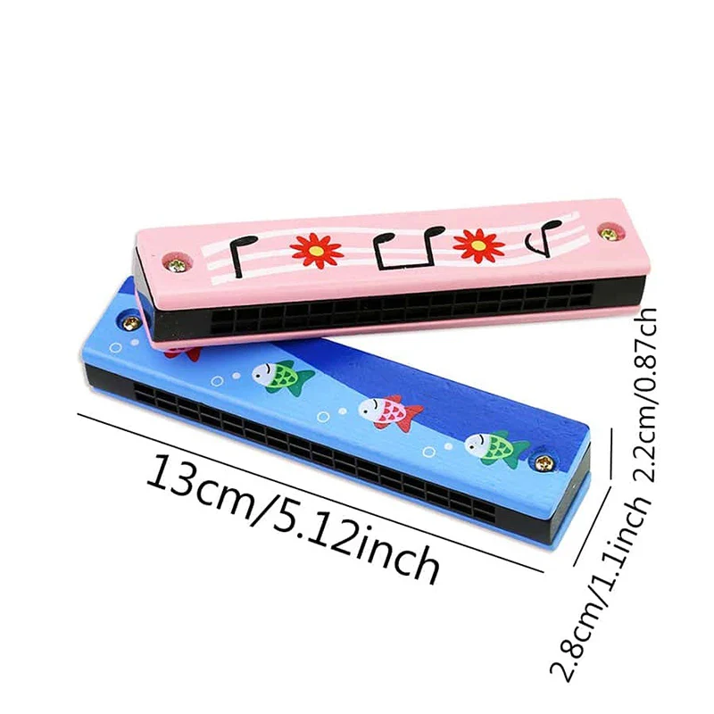 Children Wooden Harmonica Music Toys for Kindergarten Beginners - Image 5