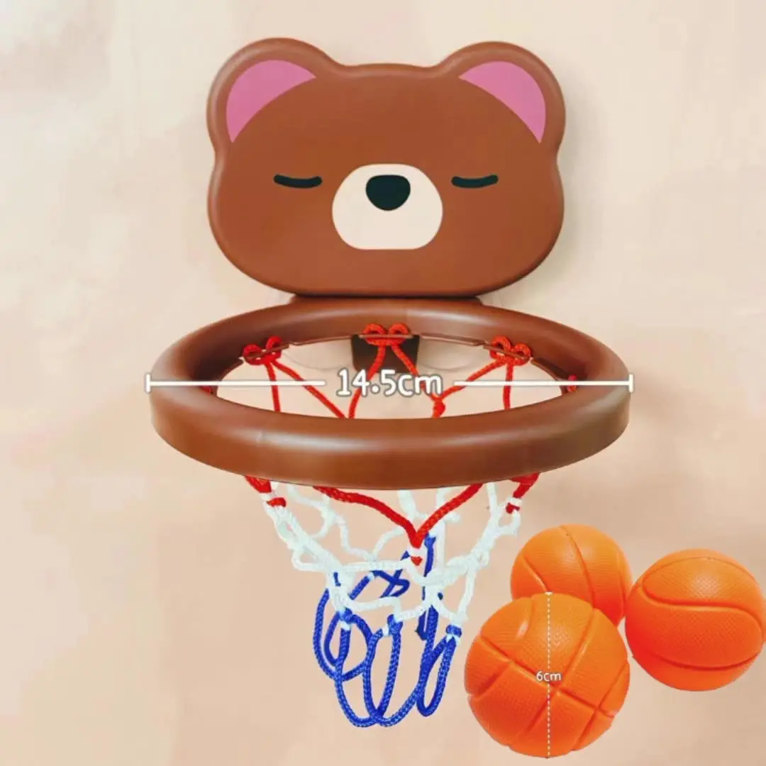 Children's Toy Mini Bear Basketball Bath Game Set for Pool - Image 2