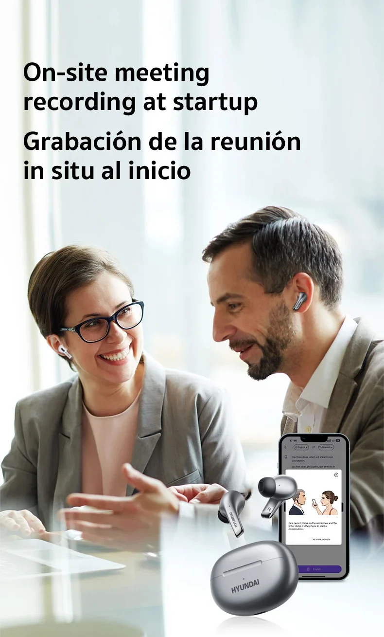 Bluetooth Earbuds AI Translator True Wireless With Mic - Image 10