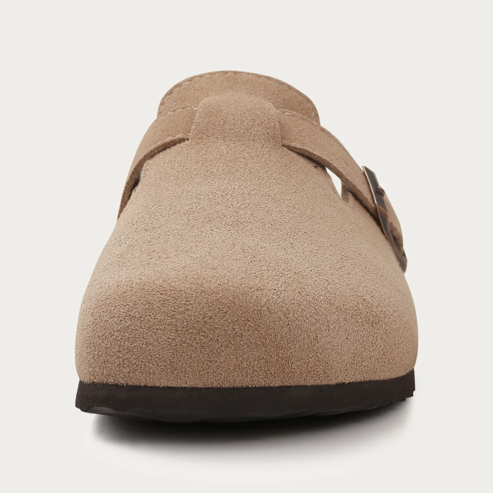 Classic Cork Clogs Slippers for Men & Women, Soft Footbed Suede Sandals with Arch Support - Image 3