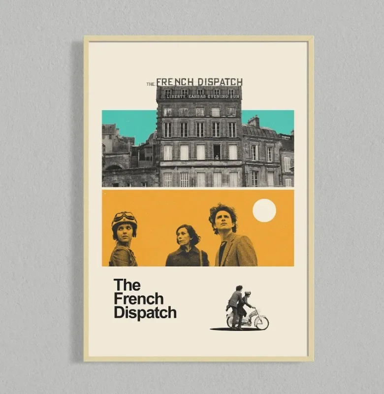 Retro Movie Poster Canvas Collage Mid Century Wall Art - Image 17