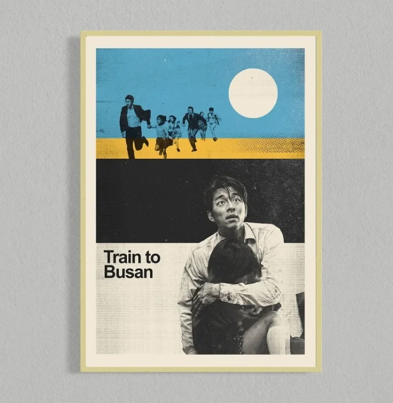 Retro Movie Poster Canvas Collage Mid Century Wall Art - Image 23