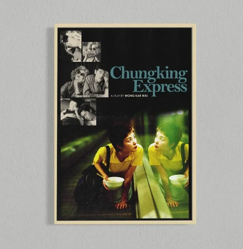 Retro Movie Poster Canvas Collage Mid Century Wall Art - Image 24