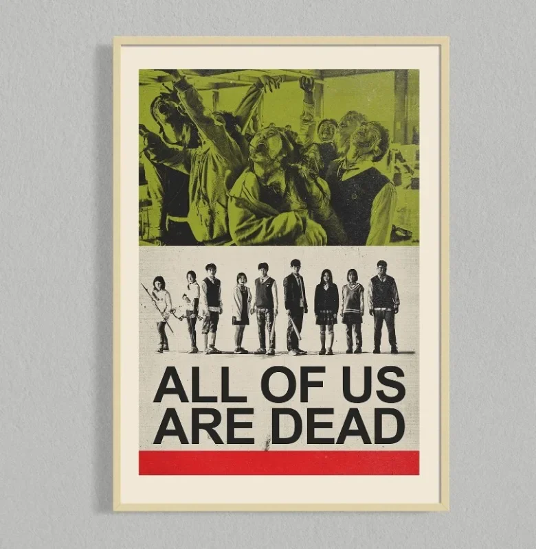 Retro Movie Poster Canvas Collage Mid Century Wall Art - Image 27