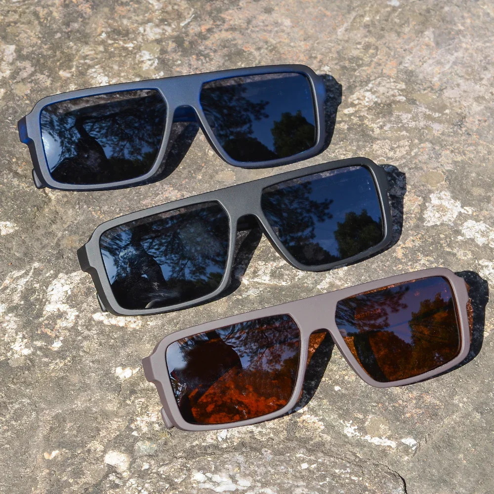 Classic Square Polarized Sunglasses for Men Women Fashion Sports Shades - Image 2