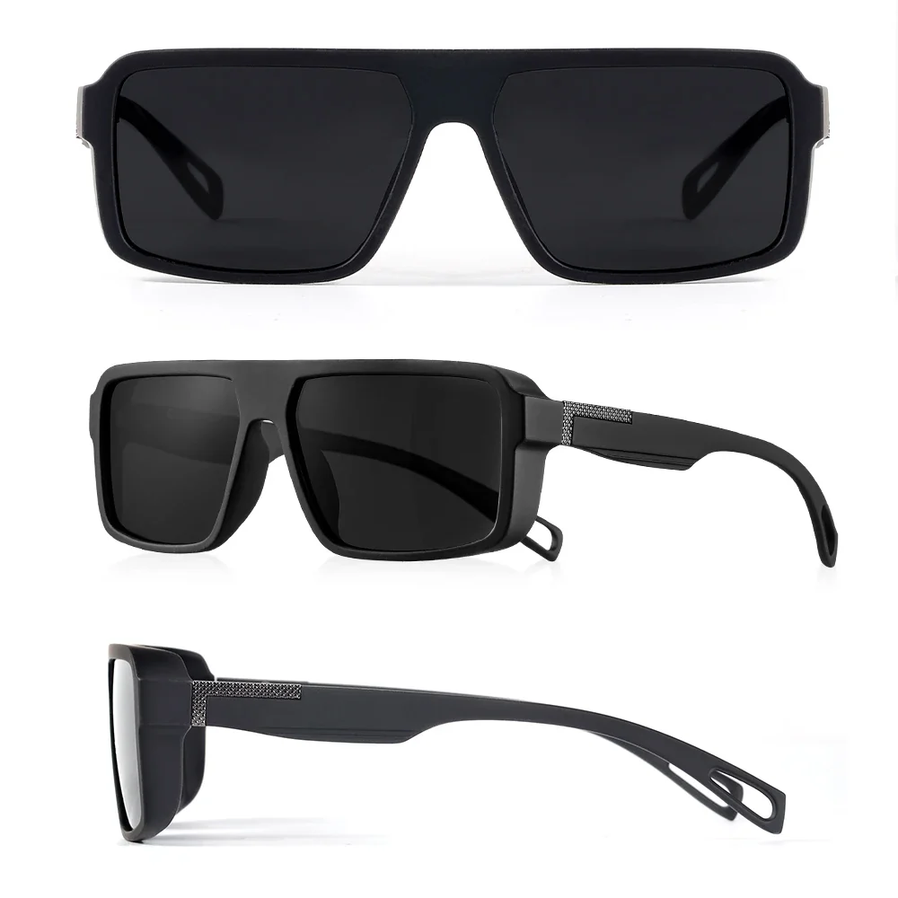 Classic Square Polarized Sunglasses for Men Women Fashion Sports Shades - Image 3