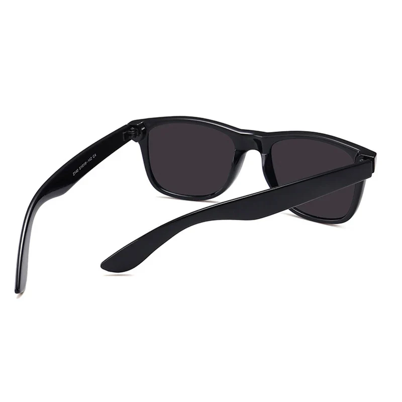 Classic Square Polarized Sunglasses for Men Women Retro Black Summer Driving Shades - Image 3