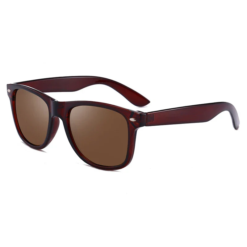Classic Square Polarized Sunglasses for Men Women Retro Black Summer Driving Shades - Image 5