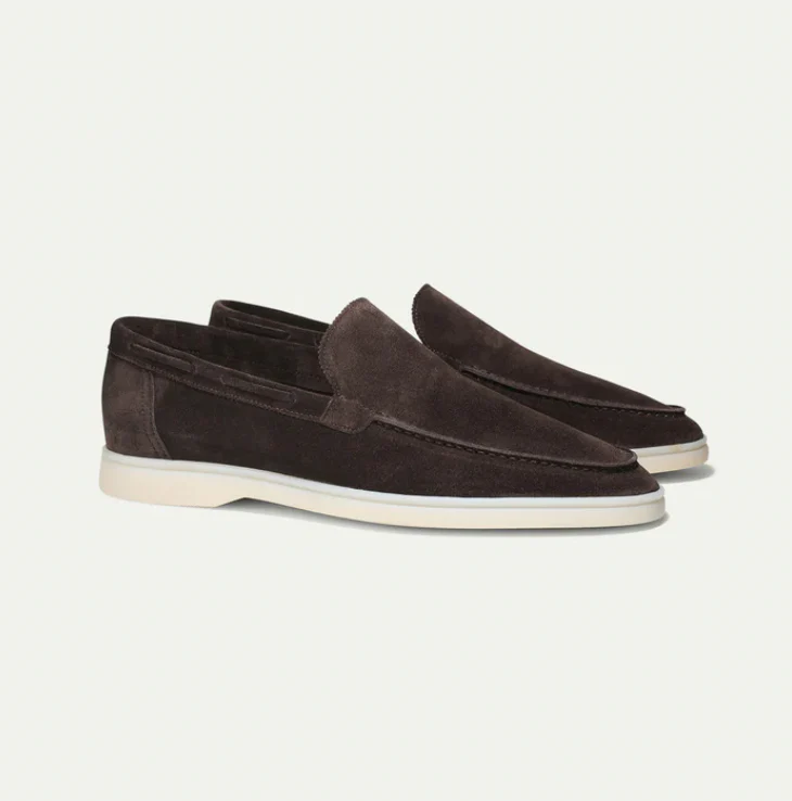 Classic Suede Moccasins for Men and Women, Comfortable Slip-On Moccasin Shoes in Standard Sizes - Image 6
