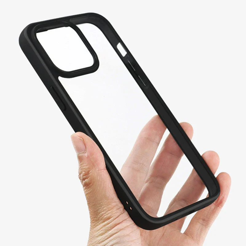 Clear iPhone Case With Reinforced Edge Slim Drop Protection - Image 3