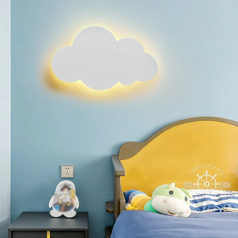Cloud Wall Lamp Dimmable LED Nursery Light Remote Control Night Light Nursery Bedroom Decor Fall 2025 Cozy - Image 4
