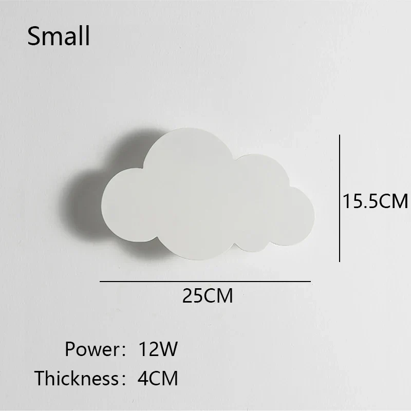 Cloud Wall Lamp Dimmable LED Nursery Light Remote Control Night Light Nursery Bedroom Decor Fall 2025 Cozy - Image 7