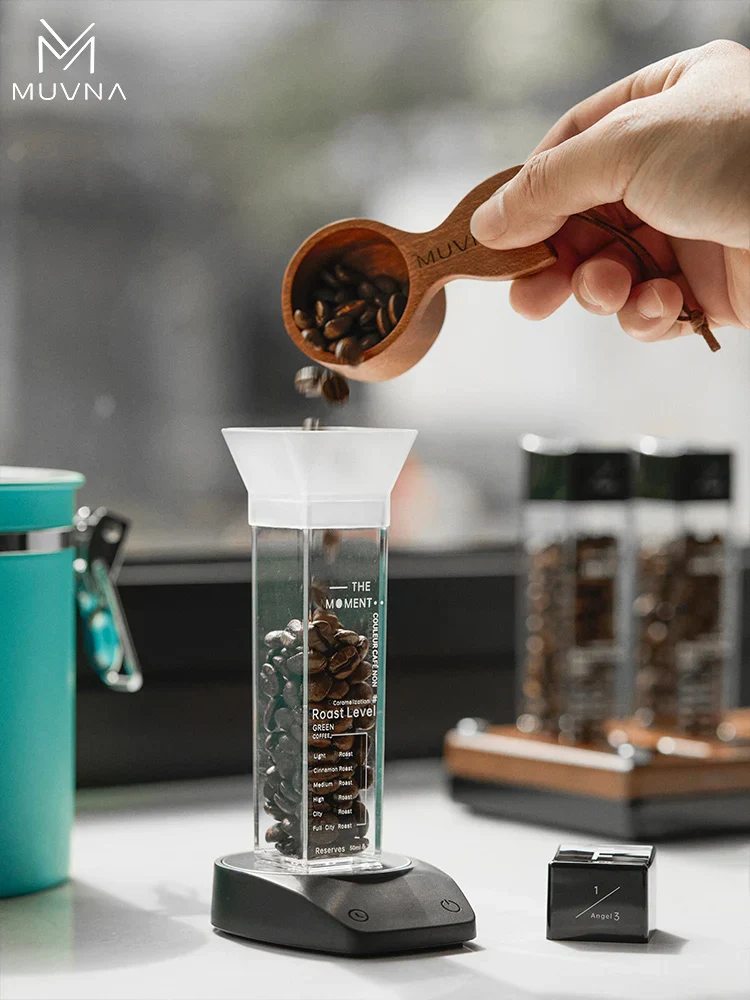 Coffee Scale 0.1g Precision Mini Electronic Espresso Scale With LED Display And Powder Cup, Fall 2025 Barista Dosing - Image 5