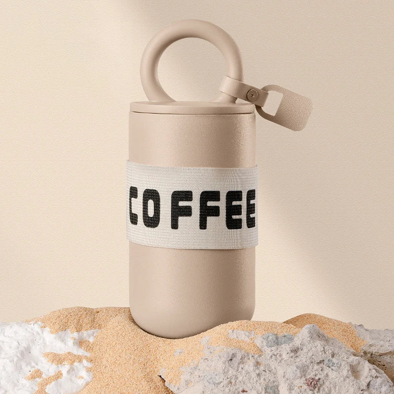 Coffee Travel Mug 304 Stainless Steel 460ml Insulated Tumbler Portable With Handle Fashion Cute Fall 2025 - Image 10
