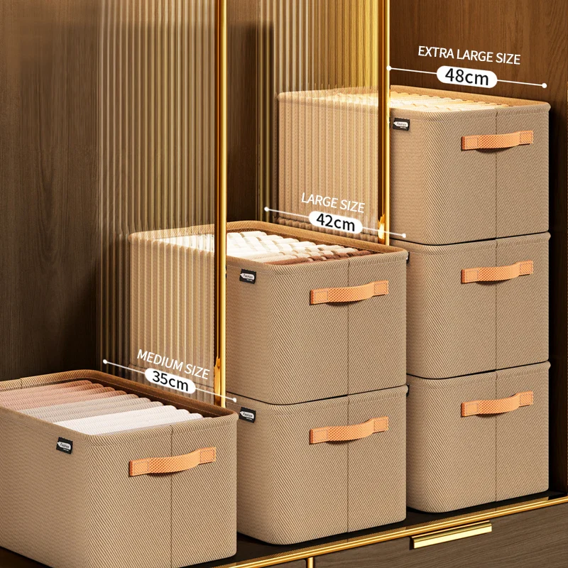 Collapsible Clothing Organizer - Home Organizers for Pants & Clothes Storage - Image 3