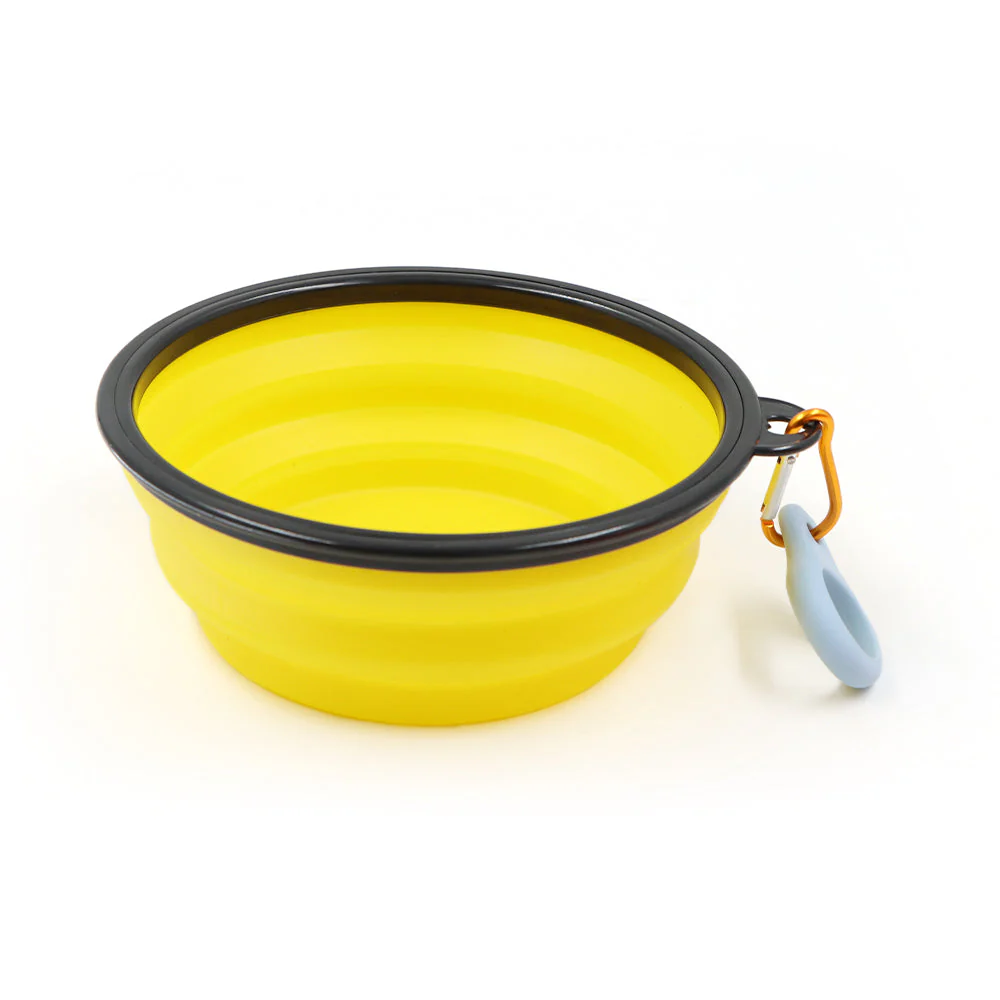 Collapsible Travel Bowl With Clip Silicone Dog Bowl Portable Pet Hydration For Travel 2025 Holiday - Image 4