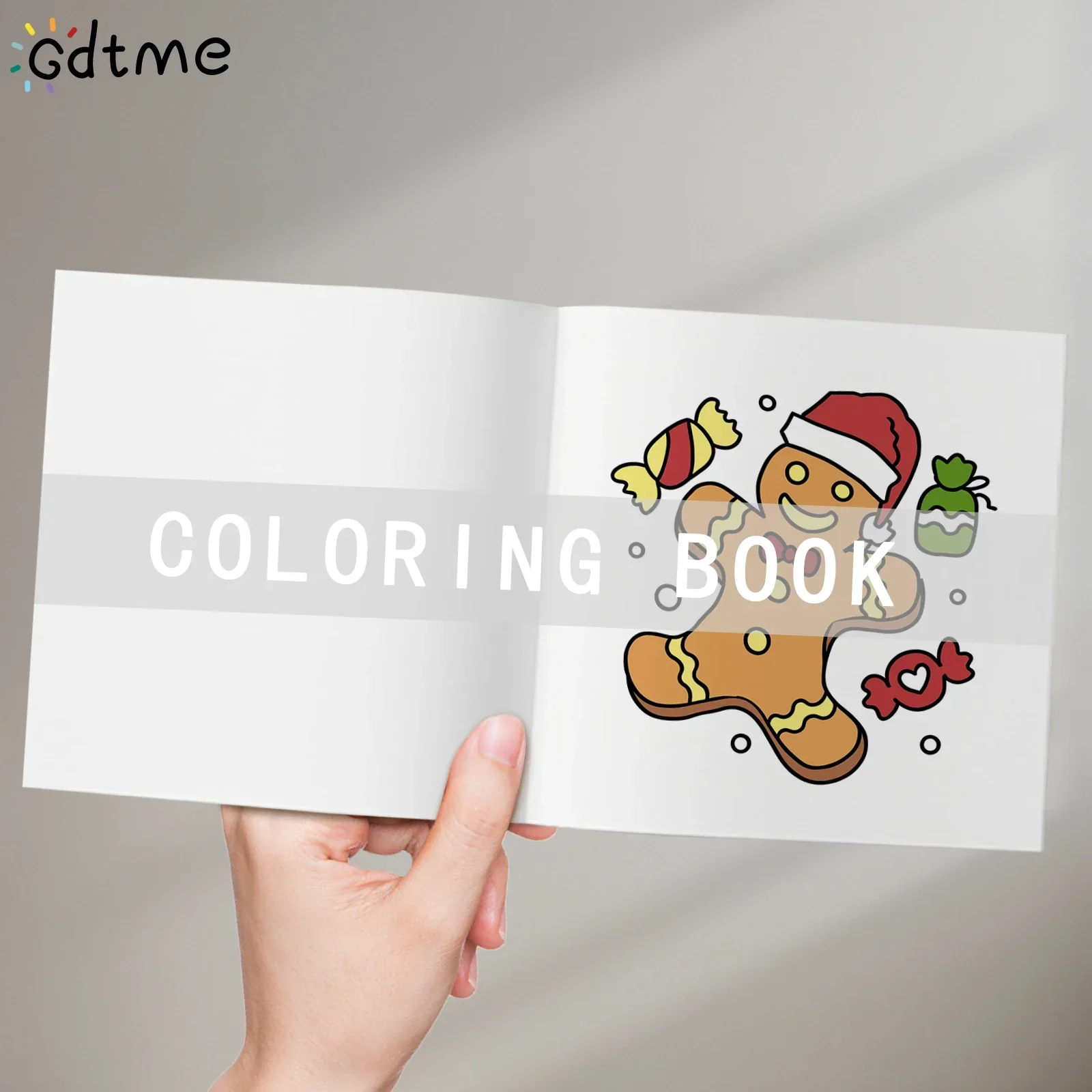 Coloring Book For Adults Cozy Christmas Theme Easy Relaxing Holiday Coloring Pages Gift Idea 2025 - Image 5