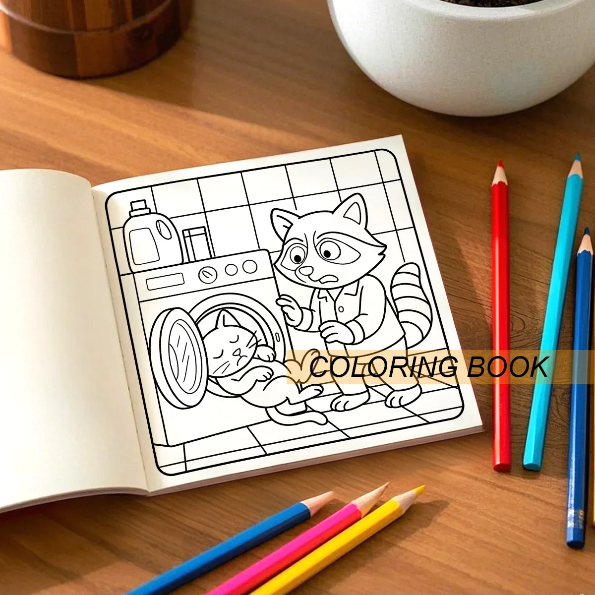 Coloring Book Halloween Theme For All Ages Cute And Cozy Creepy Creatures 24 Page Edition Fall 2025 Gift Idea - Image 5