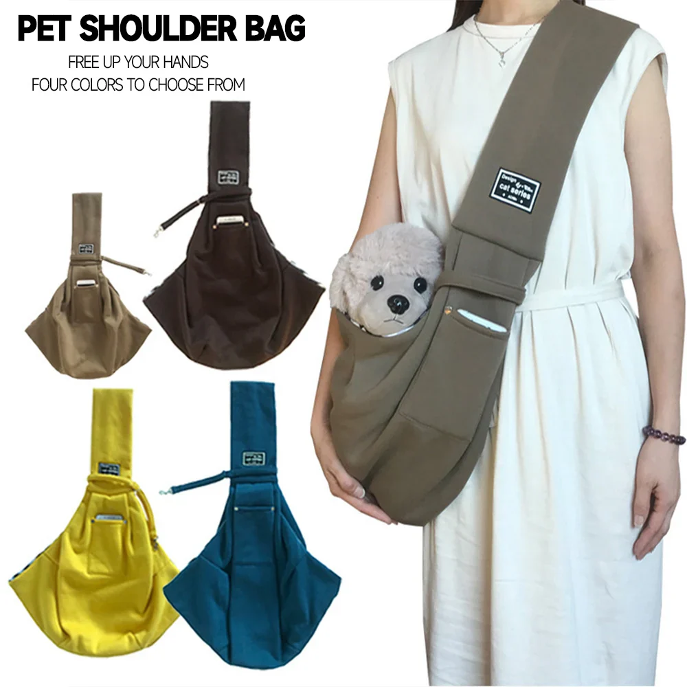 Comfortable Dog Bag Pet Crossbody Shoulder Bag Sling for Small Pets, Outdoor Travel, Portable Pet Supplies - Image 11