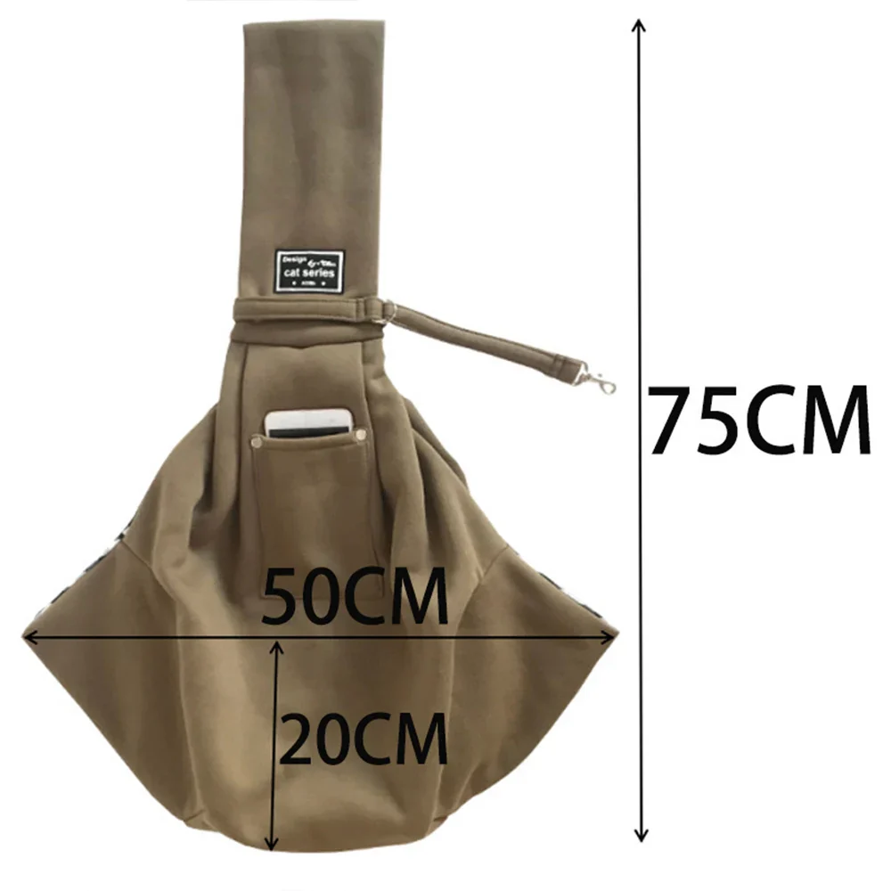 Comfortable Dog Bag Pet Crossbody Shoulder Bag Sling for Small Pets, Outdoor Travel, Portable Pet Supplies - Image 12